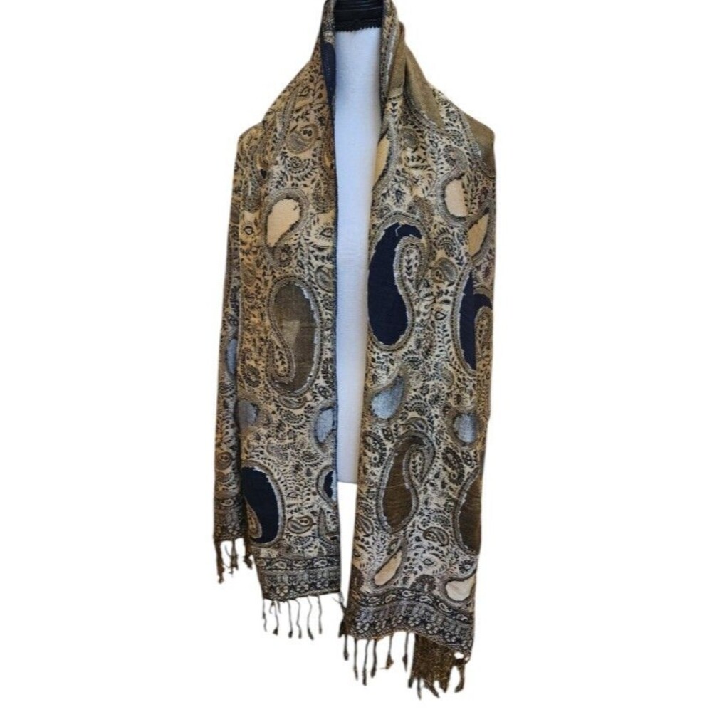 Kasmiri Shawl 100% Soft Wool India